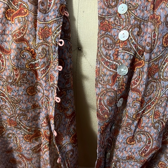 Paisley Print Blouse - Picture 2 of 8